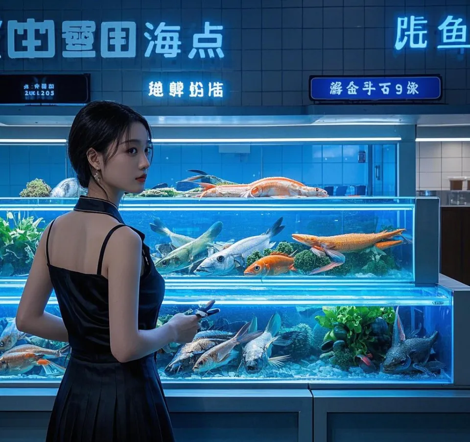 成都鱼缸_成都海鲜池