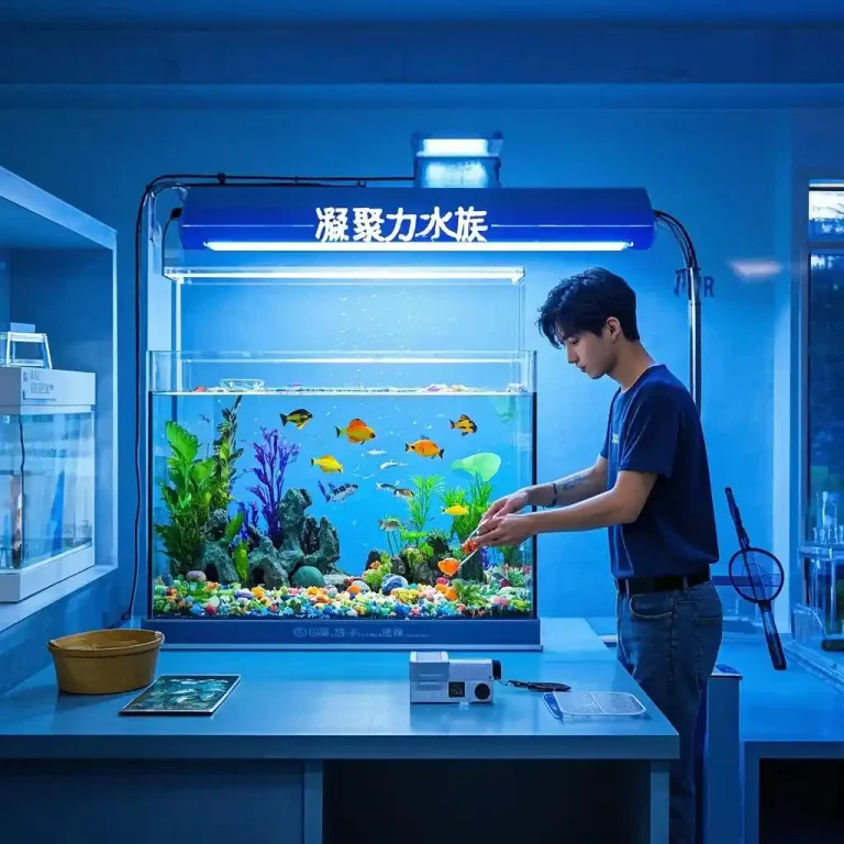 养鱼投饵