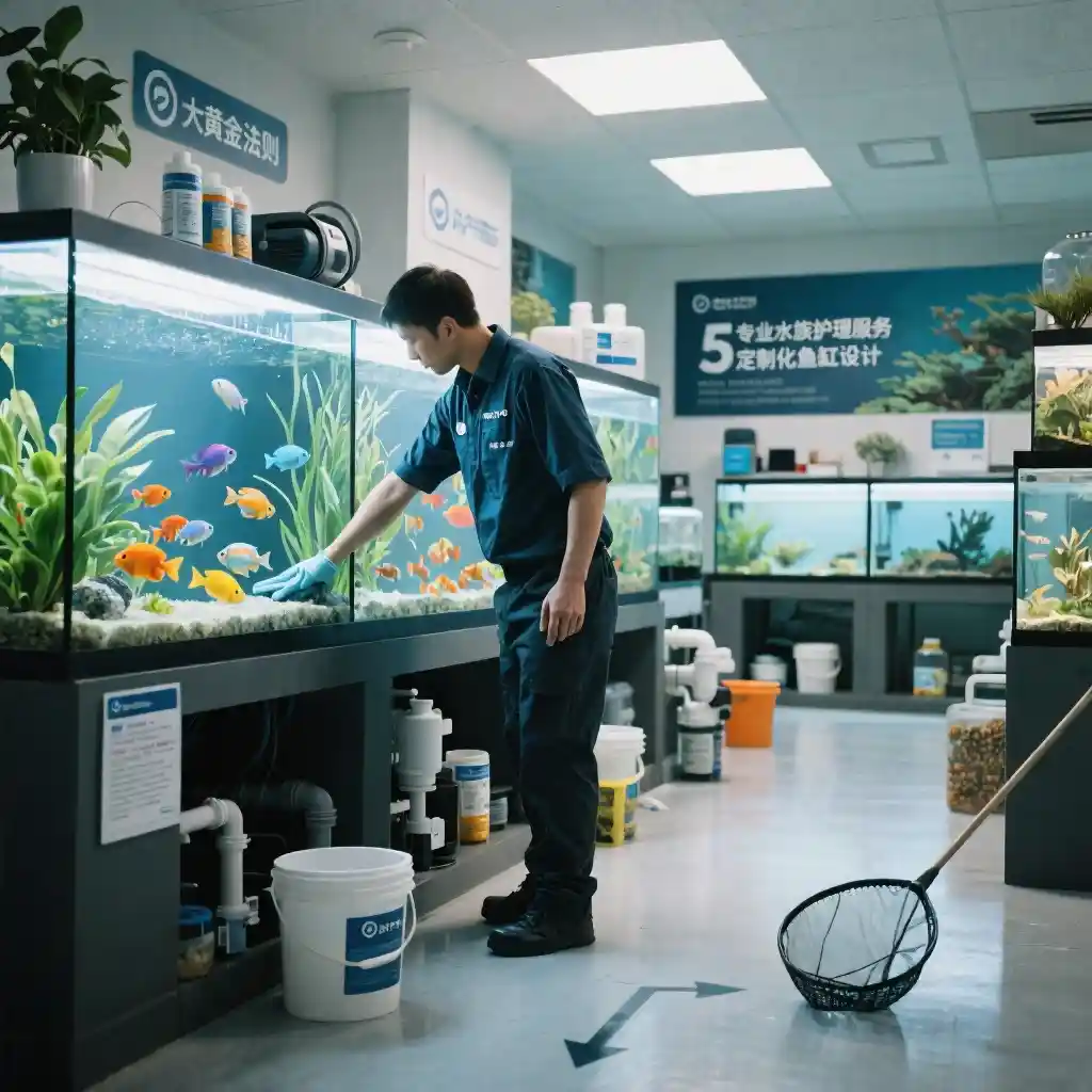 水产区员工