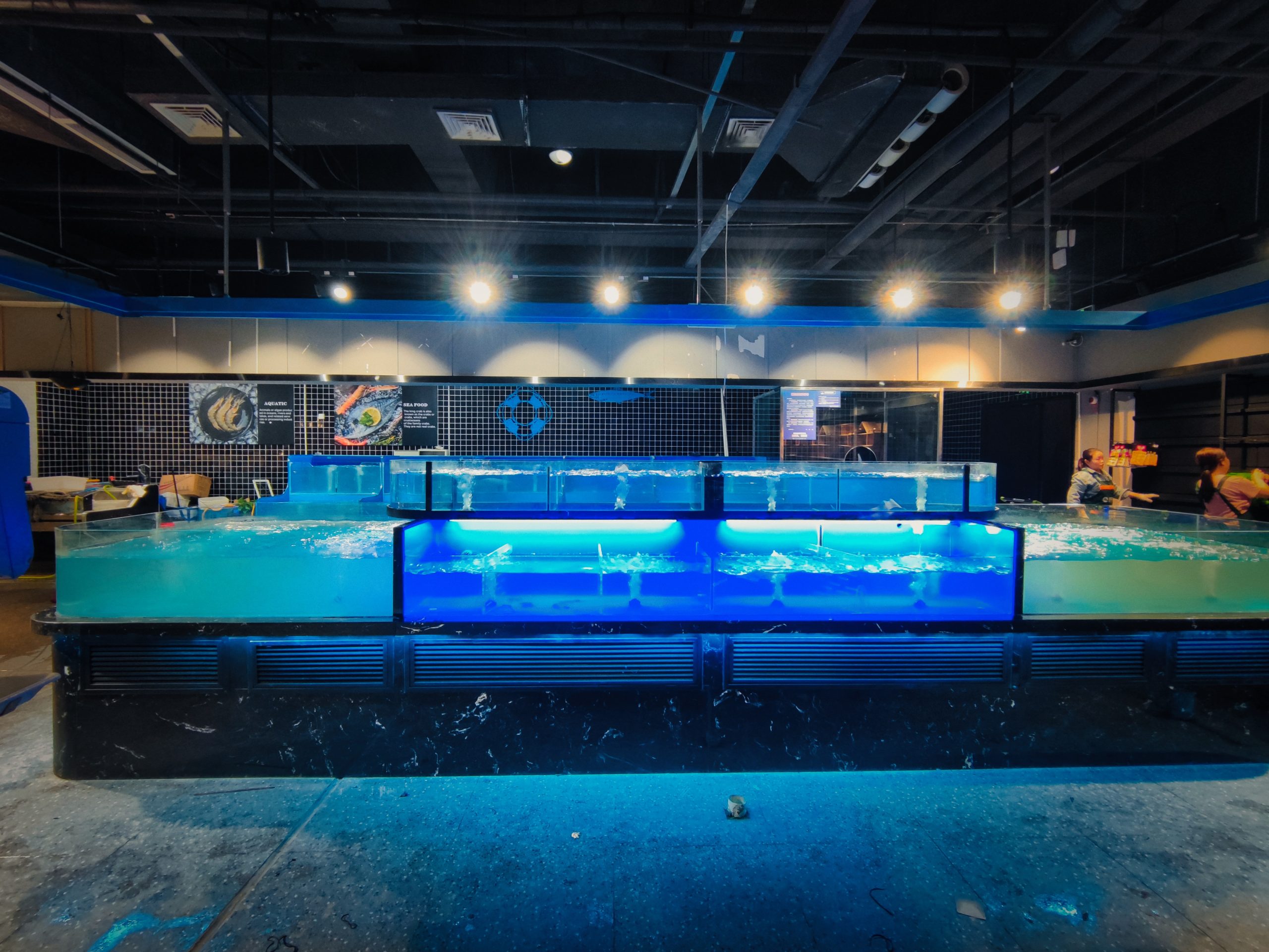 商超鱼缸-四川省德阳市中江县上海华联超市京基广场店