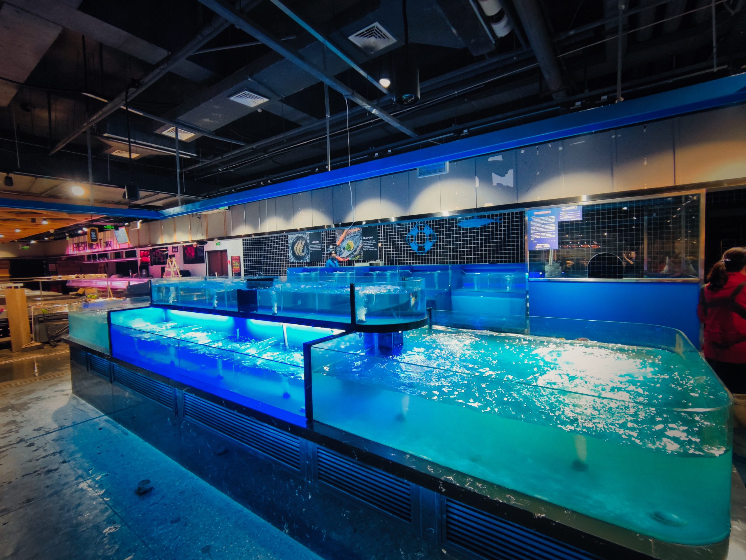 商超鱼缸-四川省德阳市中江县上海华联超市京基广场店