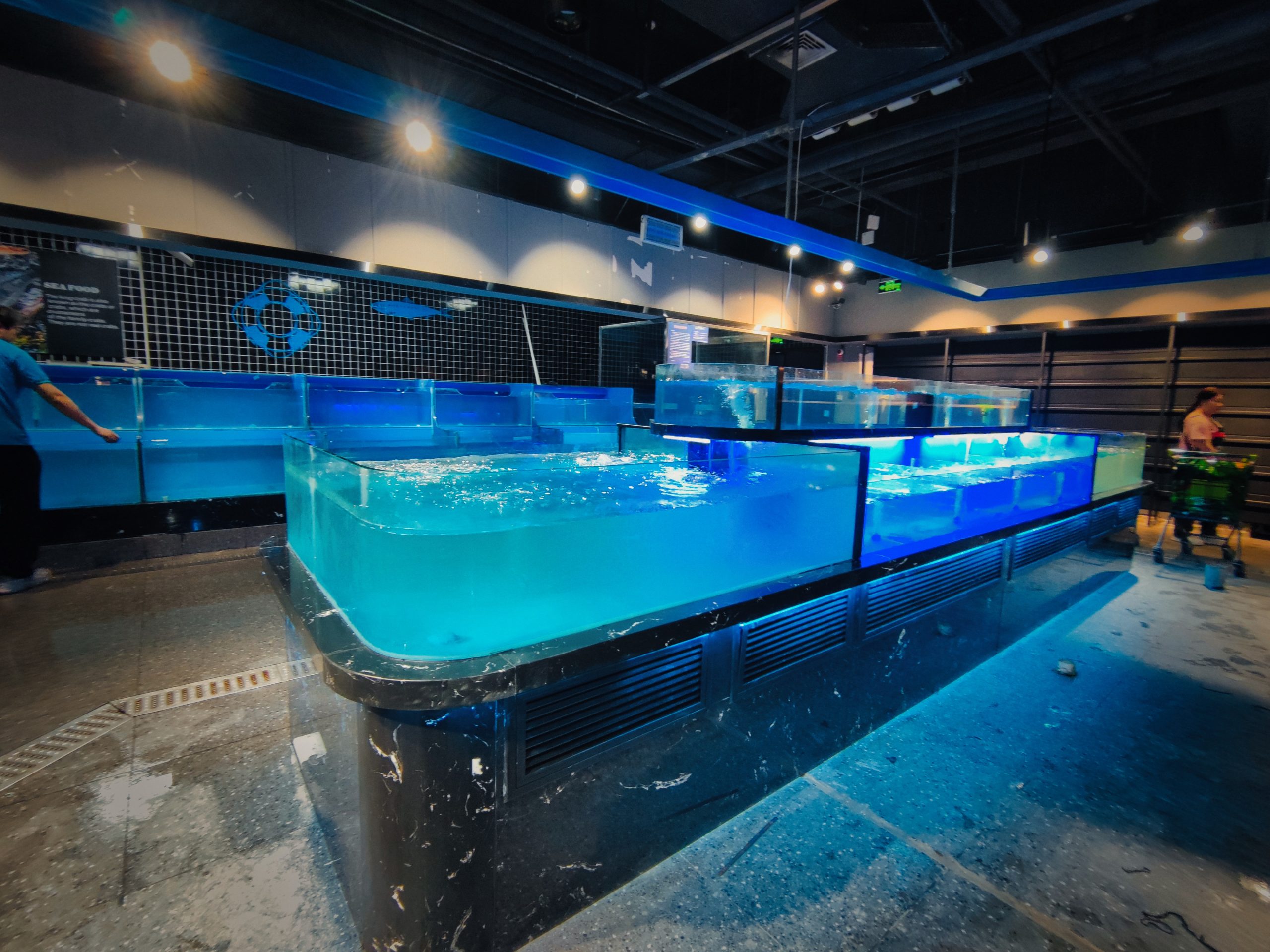 商超鱼缸-四川省德阳市中江县上海华联超市京基广场店