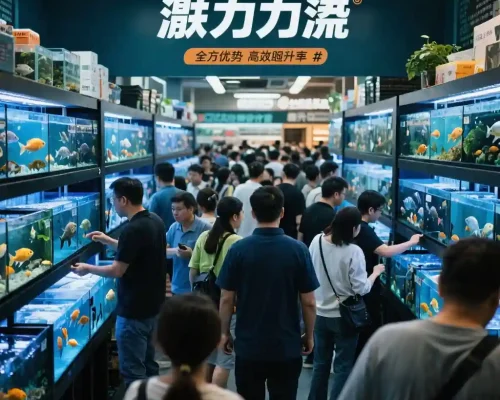 生鲜商店鱼缸运营